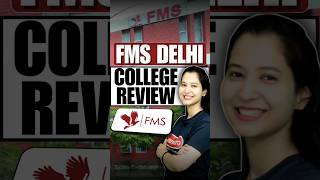 Is it worth joining FMS Delhi  College review🔥🚀 shorts [upl. by Osner]