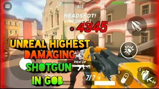 Highest damaging shotgun in Guns of Boom  Insanely High Damage [upl. by Mcclain]