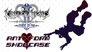 Kingdom Hearts II FFVII Mod  Summation of Changes AntiForm Sora [upl. by Crean]