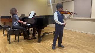 Thomas Suloti performs Concertino in D major op 25 for violin by Oskar Rieding [upl. by Charie]