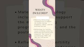 Fertility and Maternity Reflexology [upl. by Danyette]