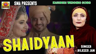 WEDDING SONG 2024  SHAIDYAAN  SUNG BY BILKEES JAN  Trending Song [upl. by Atnad712]