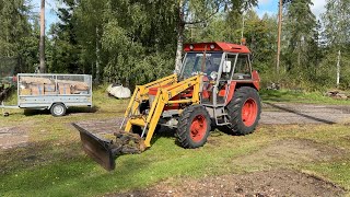 Köp Traktor Zetor 6945 super på Klaravik [upl. by Gefell]