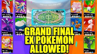 EX POKEMON ALLOWED World Champion FENNEL vs SAR Grand Final  Pokemon Unite [upl. by Aratnahs]