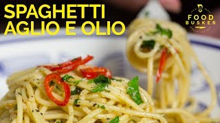 SPAGHETTI AGLIO E OLIO  5 very simple ingredients  John Quilter [upl. by Allebasi]