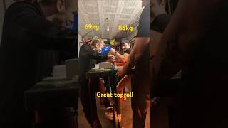 Great toproll italiana armwrestling [upl. by Airakaz174]