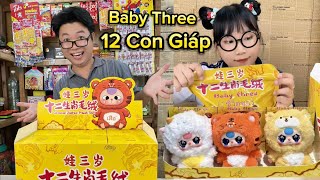 Hằng Báo Unbox Full Set Baby Three 12 Con Giáp Và Cái Kết Ê Hề [upl. by Wes]