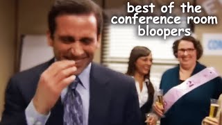 Best of the Conference Room Bloopers from The Office US  Comedy Bites [upl. by Wu207]