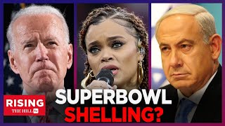 Super Bowl Fans FUME Over Dark Brandon Meme Black National Anthem While Israel BOMBS Gaza [upl. by Ringo315]