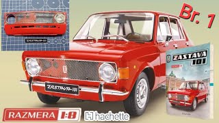 Zastava 101 model 18 Part 1 Hachette [upl. by Iadrahs]