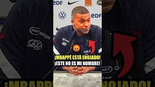 ¡Mbappé está harto de que pronuncien mal su nombre No va a callar más 😡 [upl. by Sedrul371]