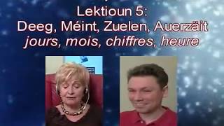 apprendre luxembourgeois avec astrid et jérôme lulling  5 [upl. by Brufsky742]