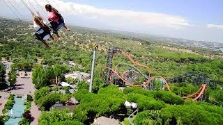 Star Flyer onride HD POV Parque de Atracciones de Madrid [upl. by Arbmik51]