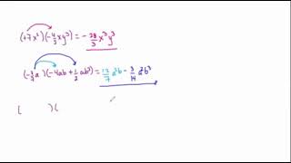 Multiplicación de monomios y polinomios [upl. by Eelarat]