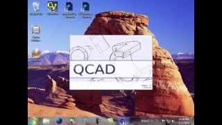 Quick Start for beginners  Qcad 3 Overview [upl. by Sorel230]