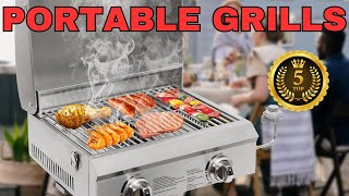 The 5 Best Portable Grills of 2024 🏆 Portable Tabletop Grills [upl. by Pope]