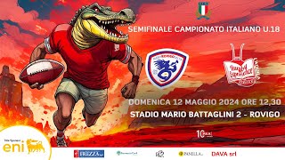 Semifinale Campionato U18 Rugby Experience vs Rovigo [upl. by Brucie]