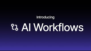 AI Workflows  Intro [upl. by Moguel]