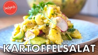 Kartoffelsalat mit Essig amp Öl  Perfekt zum Grillen [upl. by Zahavi]