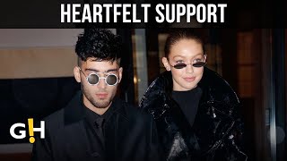 Gigi Hadid supports Zayn Malik after Liam Payne’s passing  Entertainment news [upl. by Bartram414]