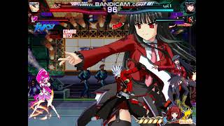 MUGEN Request Ragna The Bloodedge amp Cure Blossom Vs Lucifer amp Ermac MK1 [upl. by Vyner584]