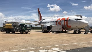 4K Decolagem de Montes Claros Boeing 737700 Gol Linhas Aereas [upl. by Siusan]