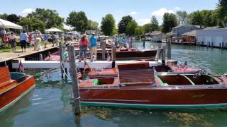 2017 Algonac Antique Boat Show [upl. by Neevan]