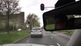 Invoegen op de autowegen en autosnelwegen in Zwolle wwwaccuraatnu [upl. by Feld]