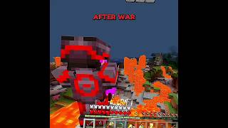 SERVER WAR 💥☠️ minecraft shortsfeed [upl. by Reggy]