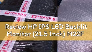 Review HP IPS LED Backlit Monitor 215 Inch M22F [upl. by Anna]