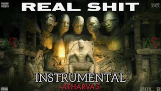 RAFTAAR  REAL SHIT INSTRUMENTAL  HARD DRIVE Vol2 Track 4  ATHARVA S music rap beats [upl. by Nylssej713]