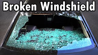 How to PROPERLY Replace a Rear Windshield No Special Tools DIY [upl. by Nesline829]