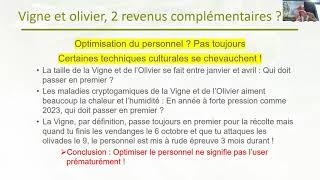 SITEVI 2023  Conférence quotvigne amp olivier réflexions autour de 2 ateliers complémentairesquot [upl. by Goldi283]