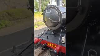 3850 running round at Cheltenham racecourse station GWSR 12th September 2024 [upl. by Ori]