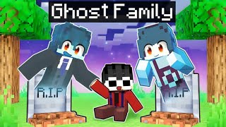 Adopted By GHOSTS In Minecraft [upl. by Norda579]