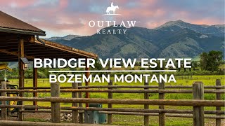 Amazing New Horse Property Listing in Bozeman Montana  Bridger View Estate  Outlaw Realty [upl. by Kenneth]