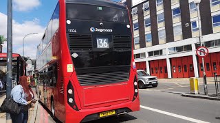 Route 136 Grove Park  Ladywell  11326 [upl. by Ahseek]