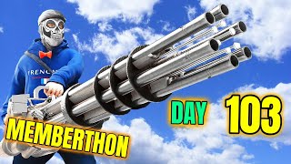 Upgrading Weapon Every Win In GTA 5 RP  Memberthon Day 103 [upl. by Aneeres244]