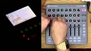 Novation  Launch Control XL  Standalone Hardware Synth Control [upl. by Enimaj]