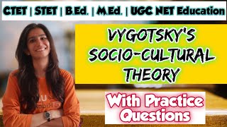 Vygotsky SocioCultural Theory  CTETHTETUPTETSTETUGC NETSET  Inculcate Learning  By Ravina [upl. by Suzie]