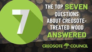 Creosote as a Wood Preservative in Infrastructure The Most Frequently Asked Questions [upl. by Ramilahs915]