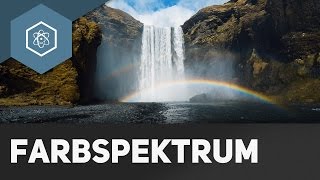 Wie entsteht ein Regenbogen  Das Farbspektrum [upl. by Poler560]