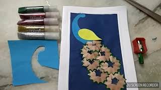 5minutes craft from waste materials greeting card [upl. by Carlson]