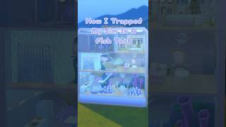 How To Trap Your Sims sim A Fish Tank  Perfect Mermaid Home No CC  Build Tips  Sims 4 sims4 [upl. by Trela]