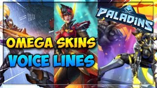 Paladins 203 Omega Zhin  Vivian And Imani Skins All Voice Lines [upl. by Elsy389]