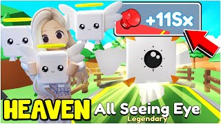 11SX PER CLICK NEW BEST PET In Punch Simulator Roblox STRONGEST EQUIPMENT  GLOVES IN HEAVEN ZONE [upl. by Moberg647]