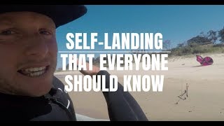 The Self Landing Technique Every Kitesurfer Should Know [upl. by Anitak]