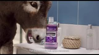 Listerine Mouthwash Donkey Ad [upl. by Piane600]