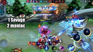 Black shark 4 pro Mobile legends Lancelot savage 😁 [upl. by Oleusnoc485]