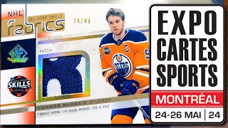 2024 Montreal Spring Sport Card Expo Day 1 Pick Ups [upl. by Neeham346]